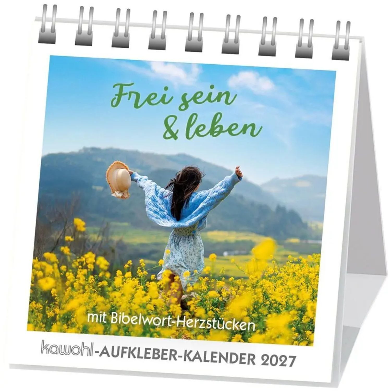 Tischkalender Frei sein & leben 2027