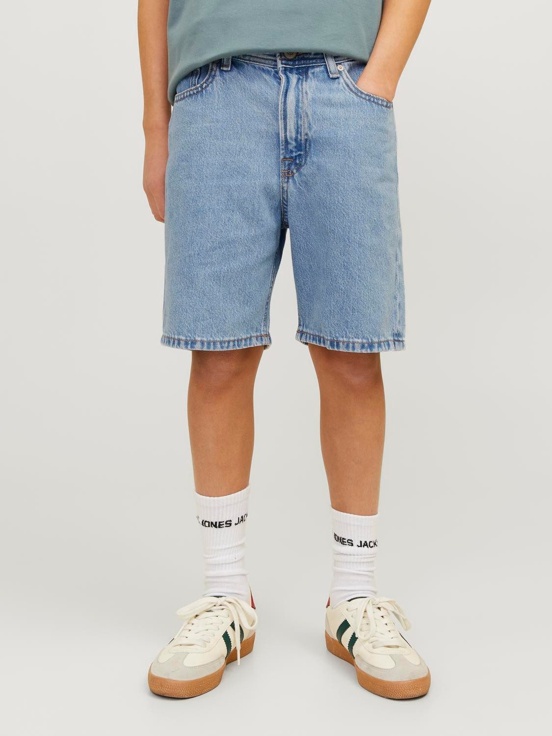 Jack & Jones Junior Jeansshorts JJICHRIS JJORIGINAL SHORTS MF 710 SN JNR