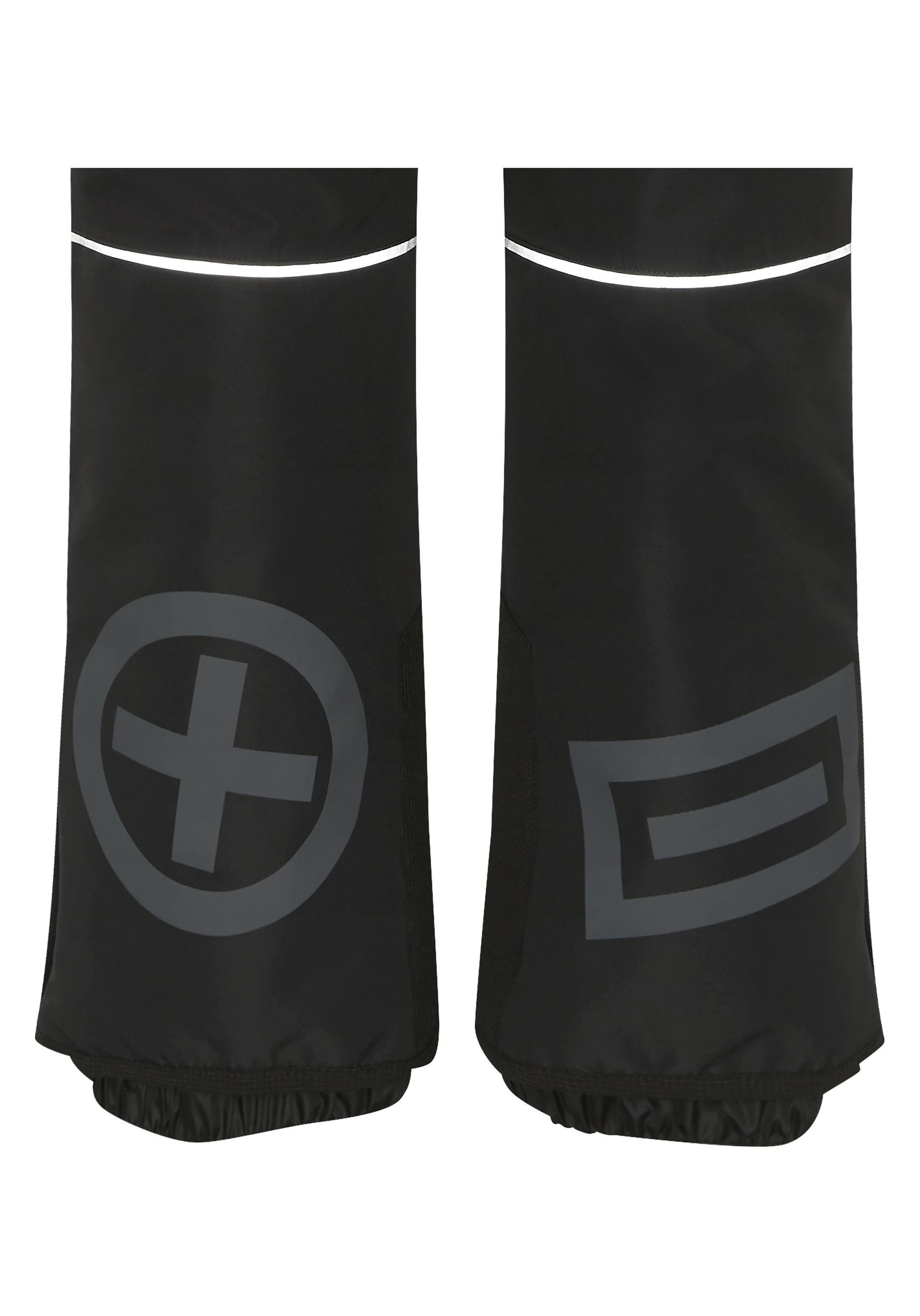 Chiemsee Sporthose Skihose mit 1 Black Beauty PLUS-MINUS-Print 19-3911