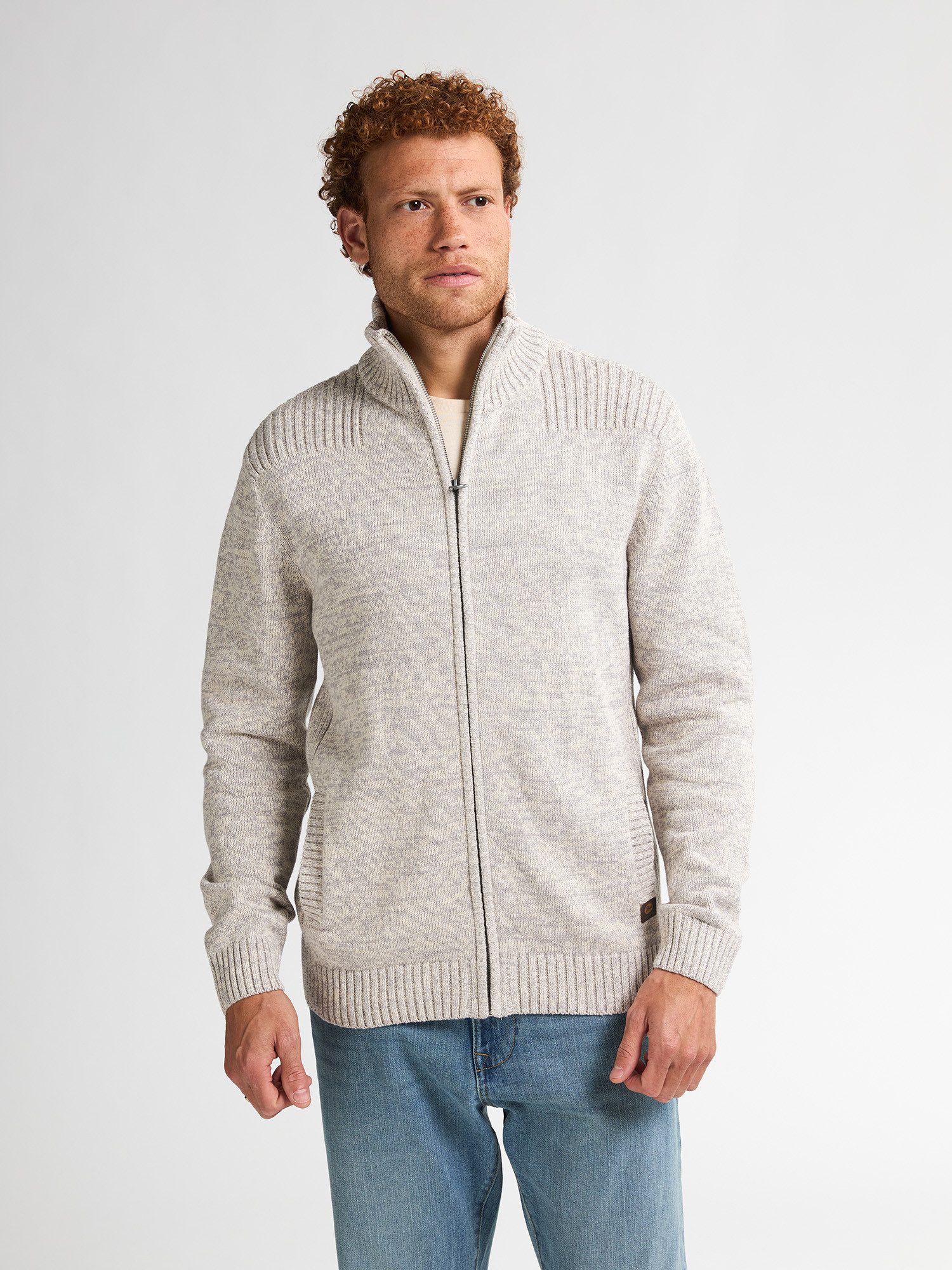 Petrol Industries Strickjacke mit Stehkragen günstig online kaufen