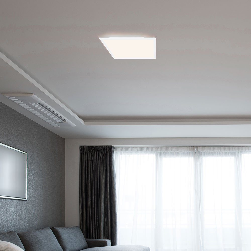 verbaut, Warmweiß, Panel LED LED mit Deckenstrahler etc-shop LED-Leuchtmittel fest Wohnzimmerleuchte Wandlampe Deckenleuchte,