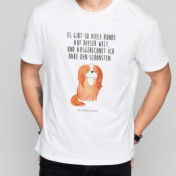 Mr. & Mrs. Panda T-Shirt Cavalier King Charles Spaniel - Weiß - Geschenk, Sprüche, Hundeliebe, (1-tlg)