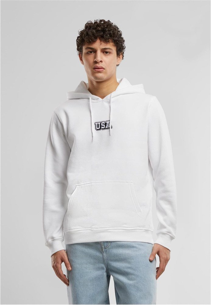 MisterTee Kapuzensweatshirt "MisterTee USA College Wording Patch Hoody", (1 günstig online kaufen