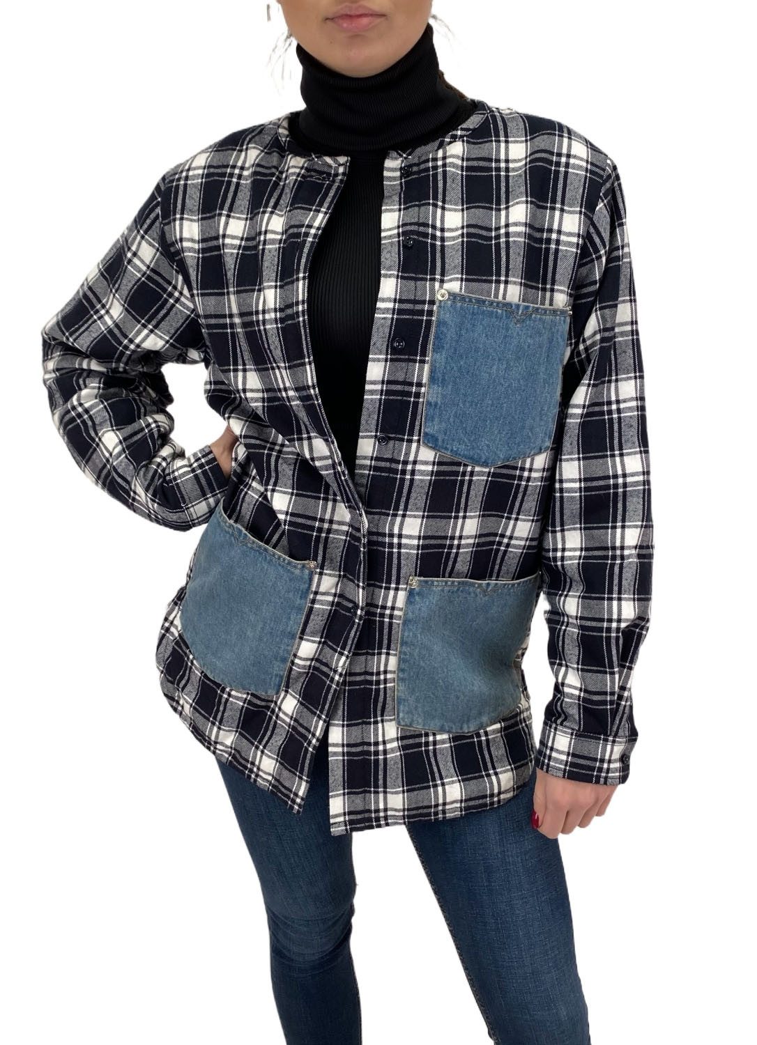 Diesel Langjacke Diesel Damen G-Gabri Giacca Longjacke Arbeitsjacke