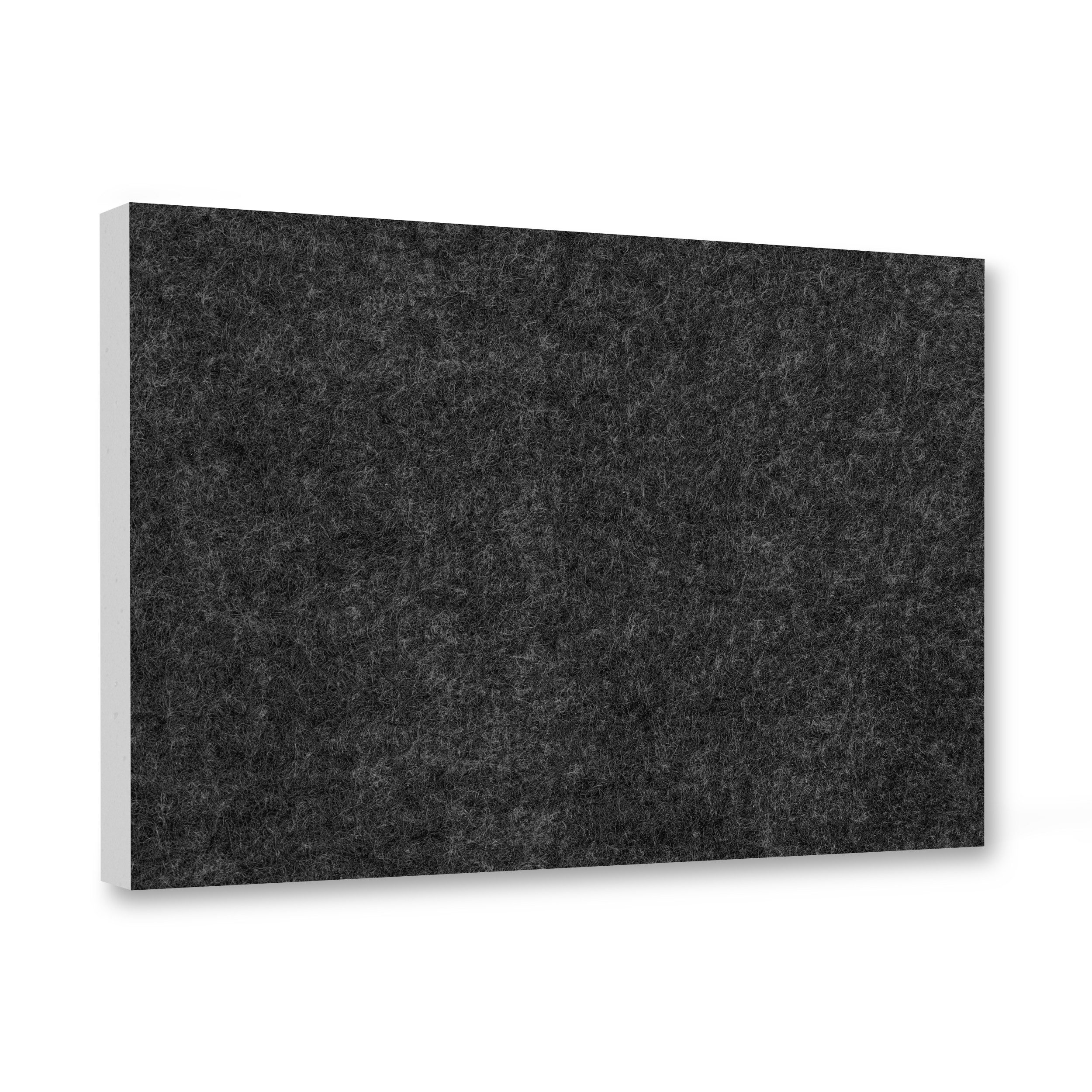 platino24 Akustikplatte Rechteck aus Basotect ® G+ mit Akustikfilz 825x550x50mm