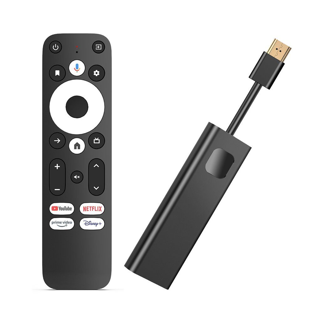 Android Streaming-Stick 4K HDR GD1 WLAN HDMI Stick Box für Fernseher, (Netflix, Disney+, Prime Video, Apple TV+, Youtube, Paramount+ uvm)