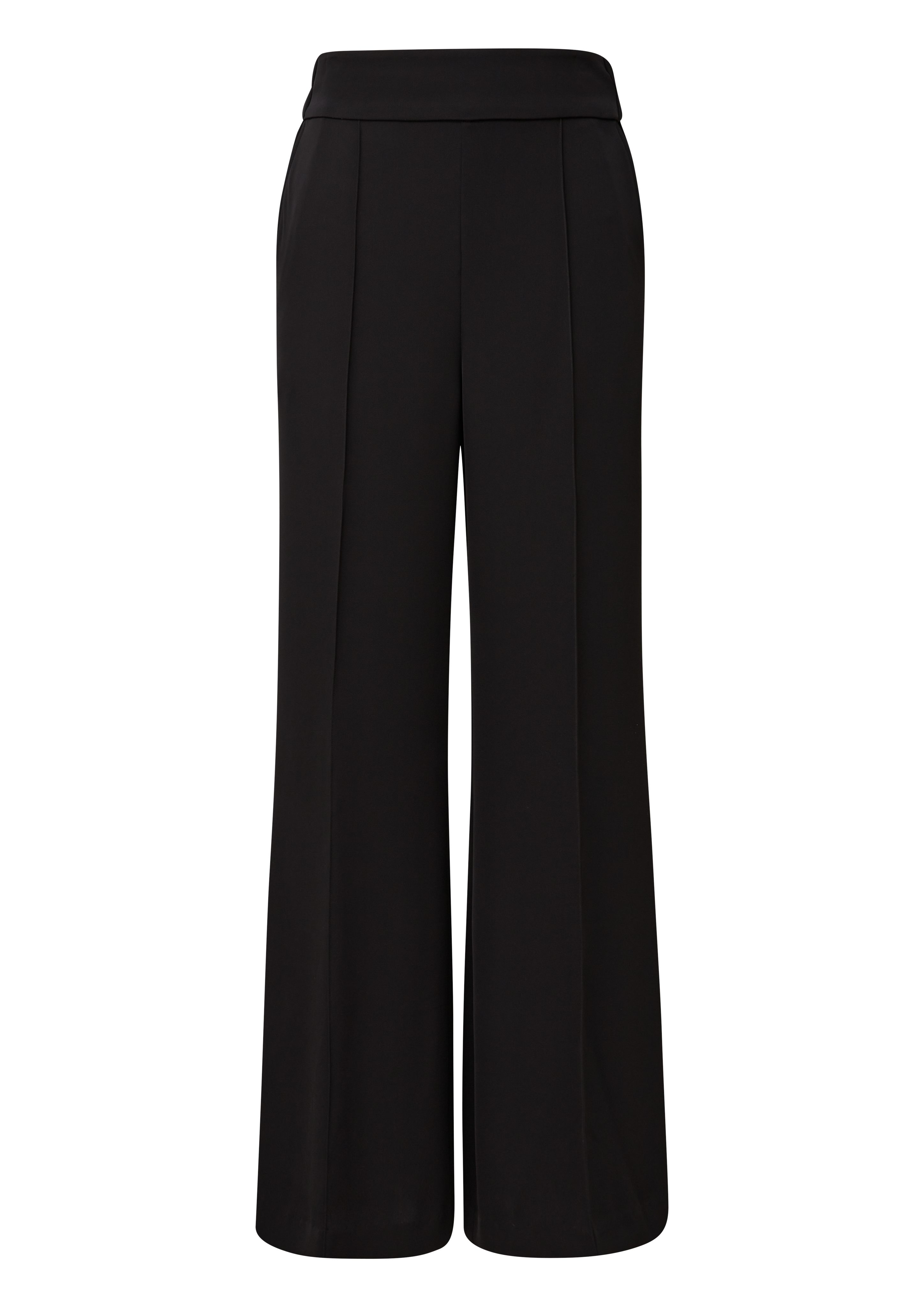 comma Jogger Pants mit weitem Bein, Sommerhose