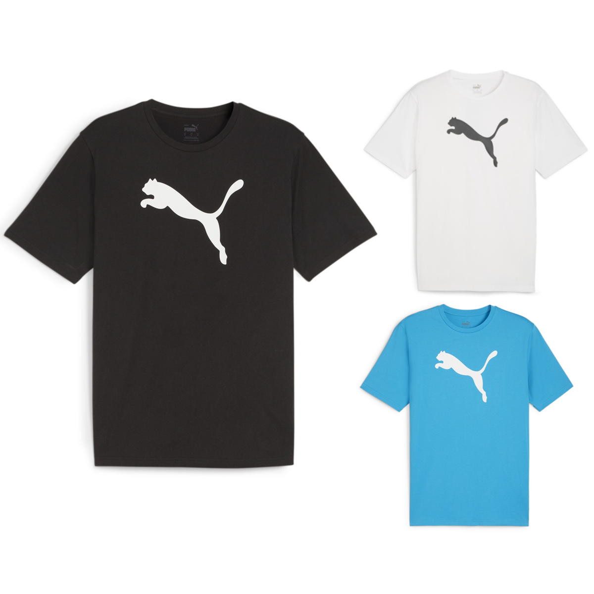 PUMA Funktionsshirt Herren teamRISE Logo T-shirt 3er Pack (Pack, 3-tlg., 3e günstig online kaufen