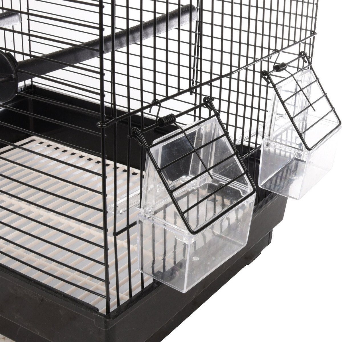 Flamingo Vogelkäfig Sittichkäfig Nusa schwarz günstig online kaufen