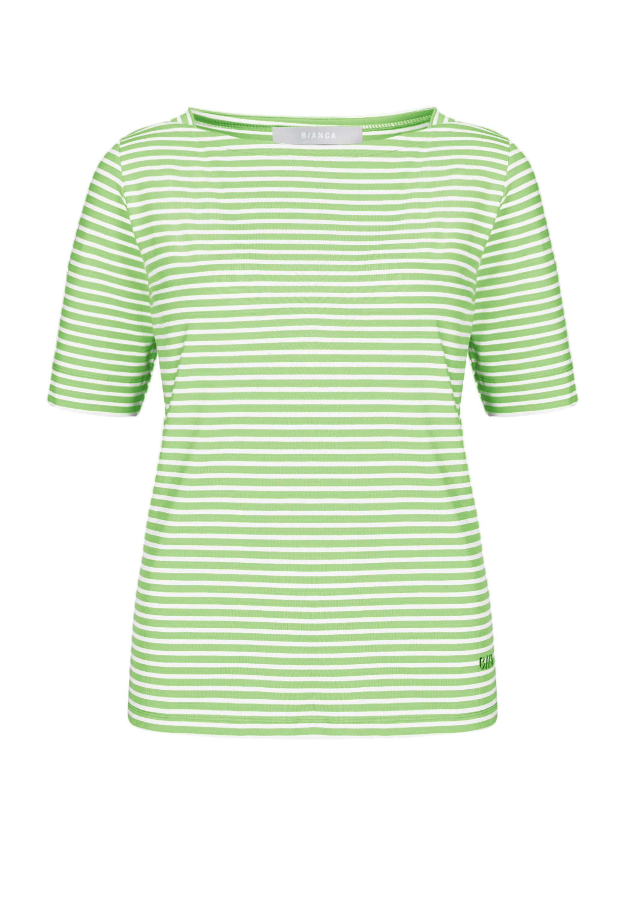 bianca Kurzarmshirt LOTTI im Streifen-Look und angesagten Trendfarben günstig online kaufen