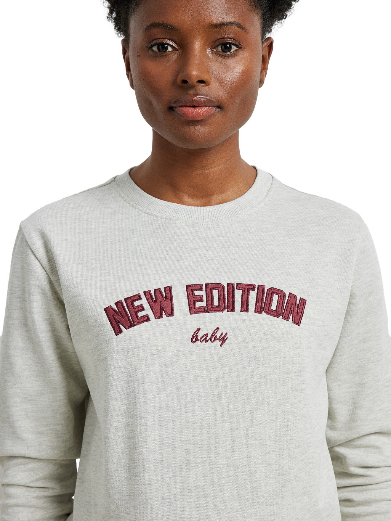 vertbaudet Umstandssweatshirt Umstands-Sweatshirt NEW EDITION BABY