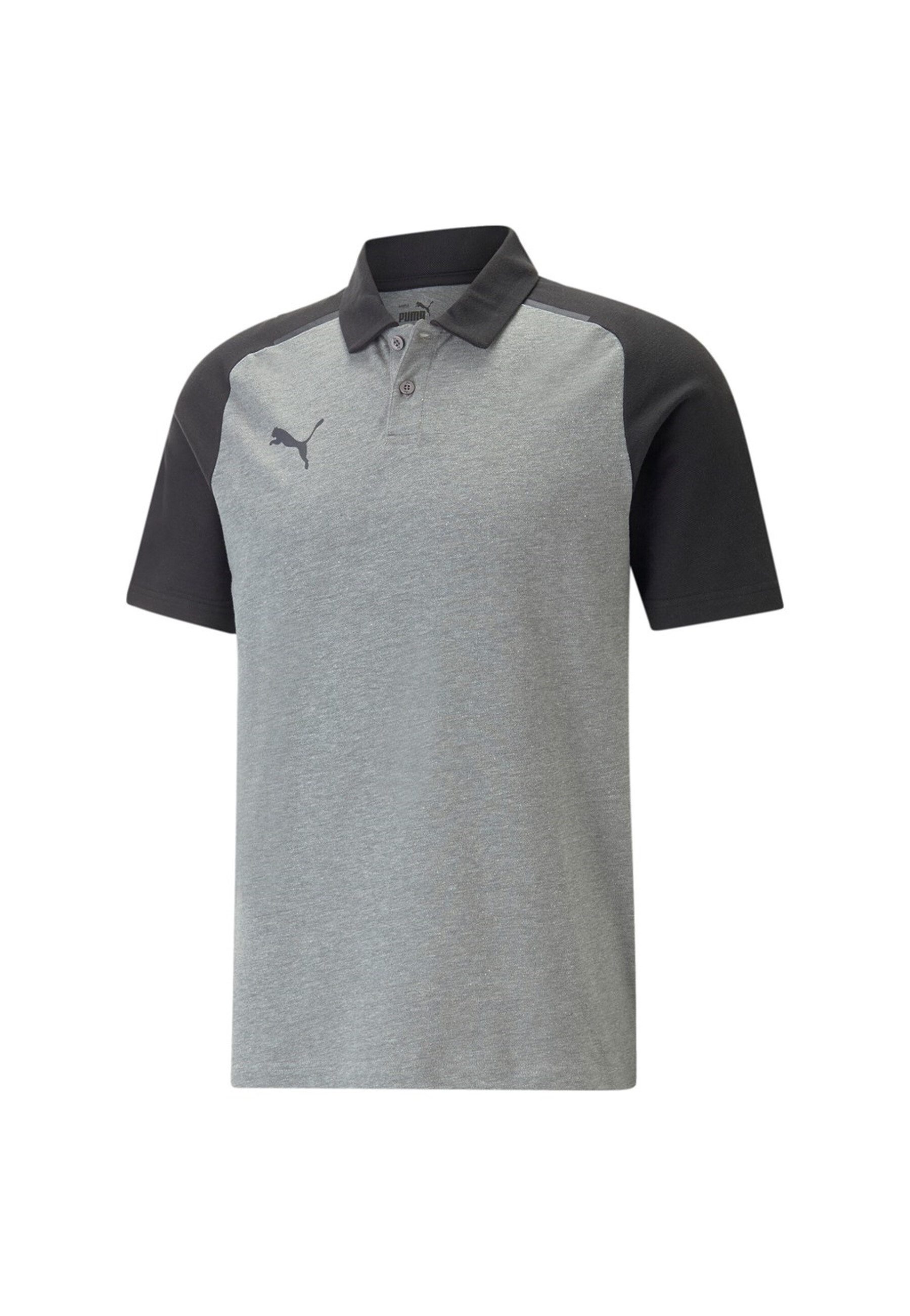 PUMA Poloshirt Shirt teamCup Casuals Polo mit Knopfleiste und (1-tlg)