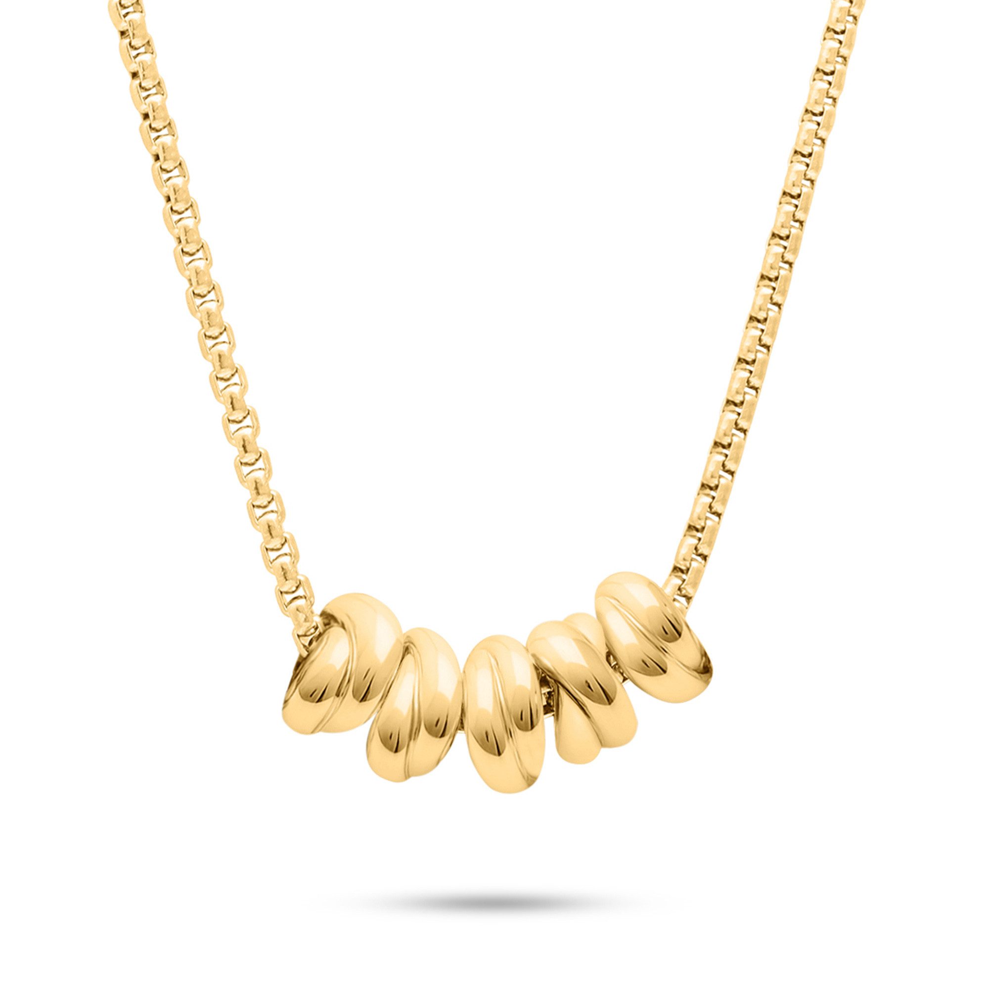 s.Oliver Kette mit Anhänger Knots, Knoten-Optik