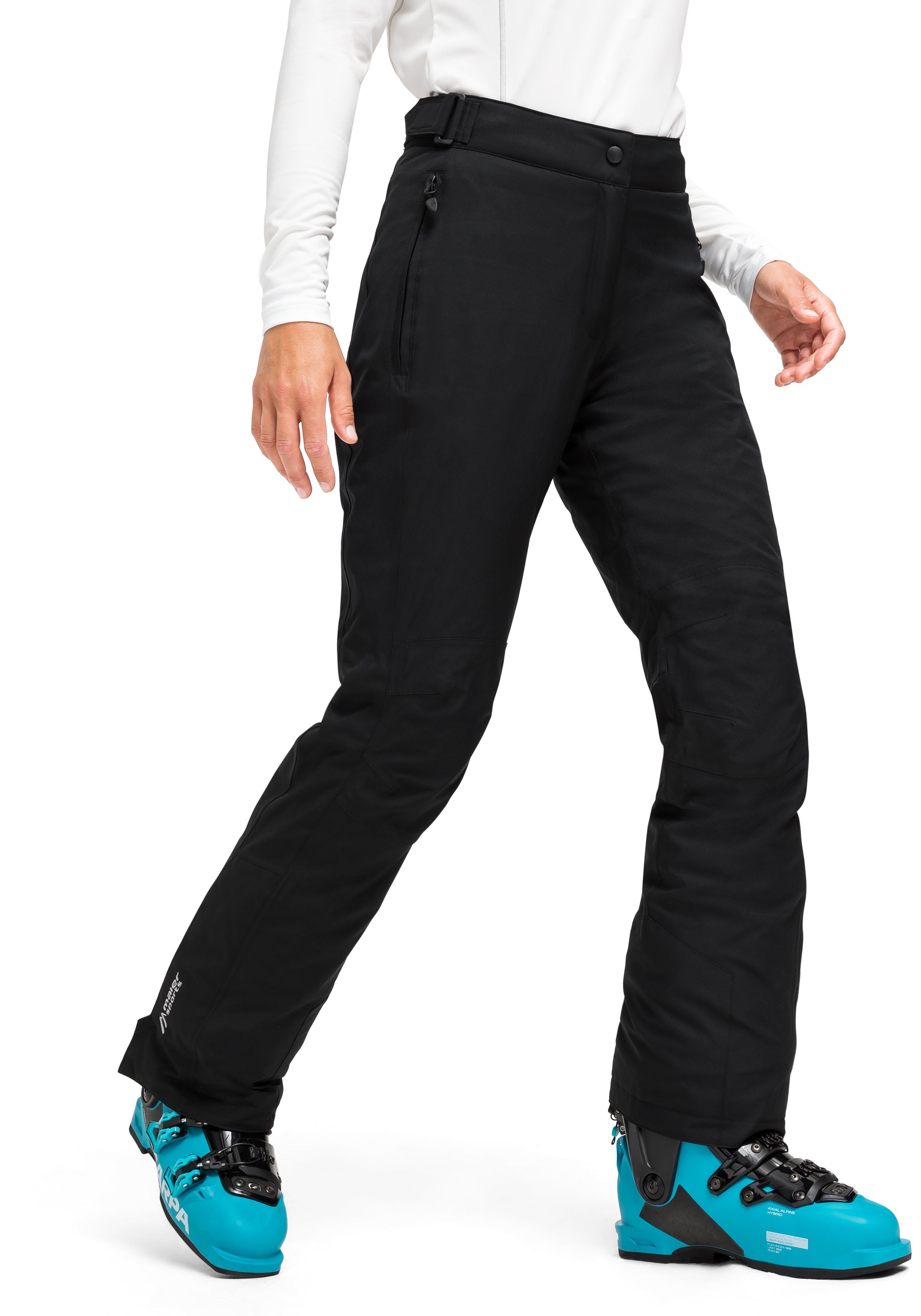 Maier Sports Resi 2 Damen Schneehose, wind- und wasserdicht, 2 RV-Taschen, Regular Fit