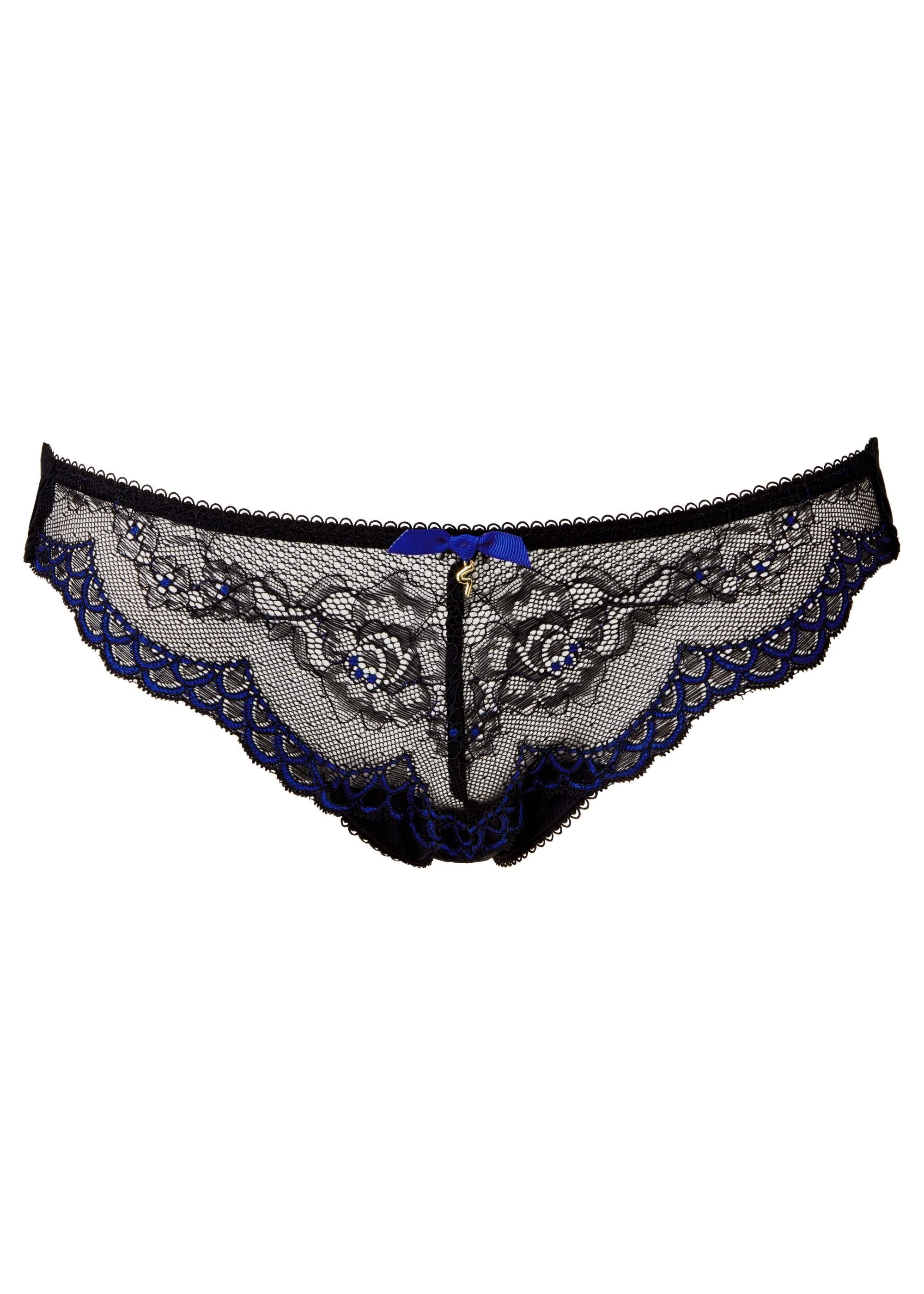 Slip Lace Slip Black/ Electric