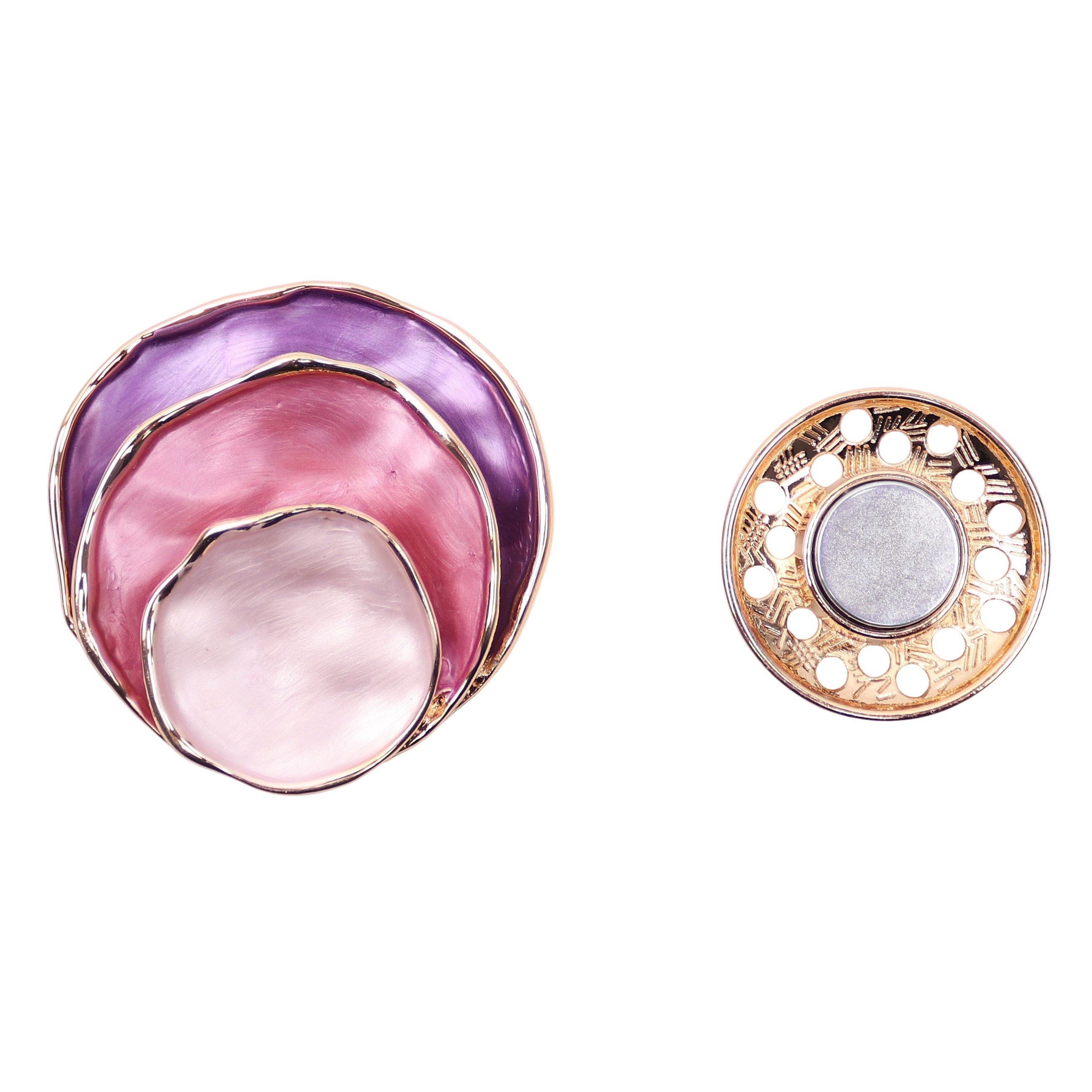 MIRROSI Brosche Magnetbrosche für Damen elegant, wunderschönes Design