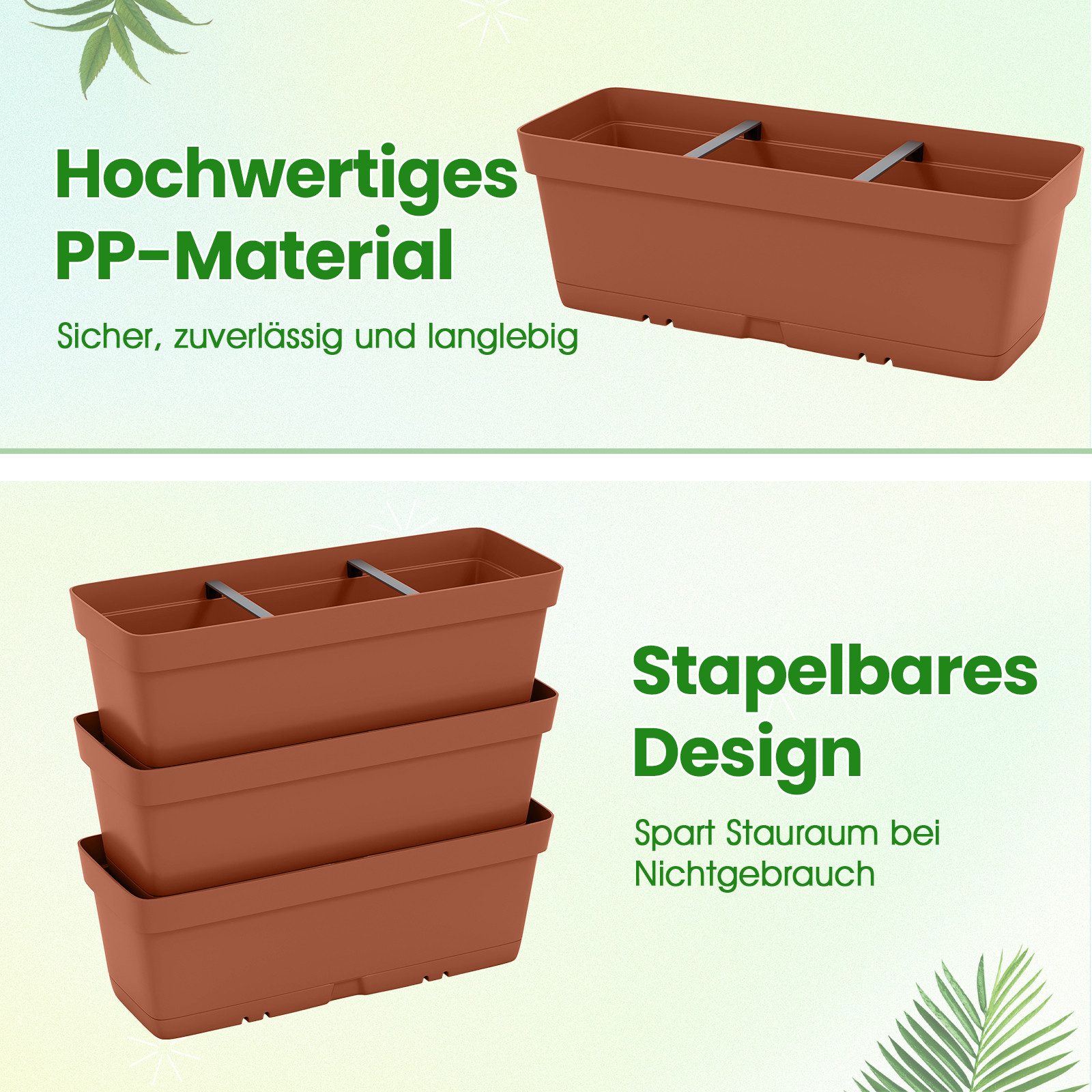 COSTWAY Blumenkasten