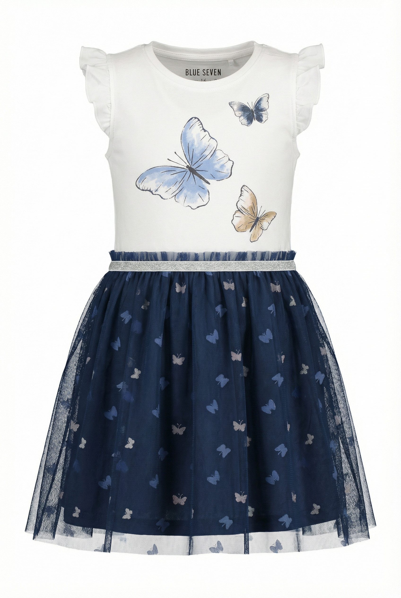 BLUE SEVEN Blue Seven Jerseykleid Mädchen Tüllkleid