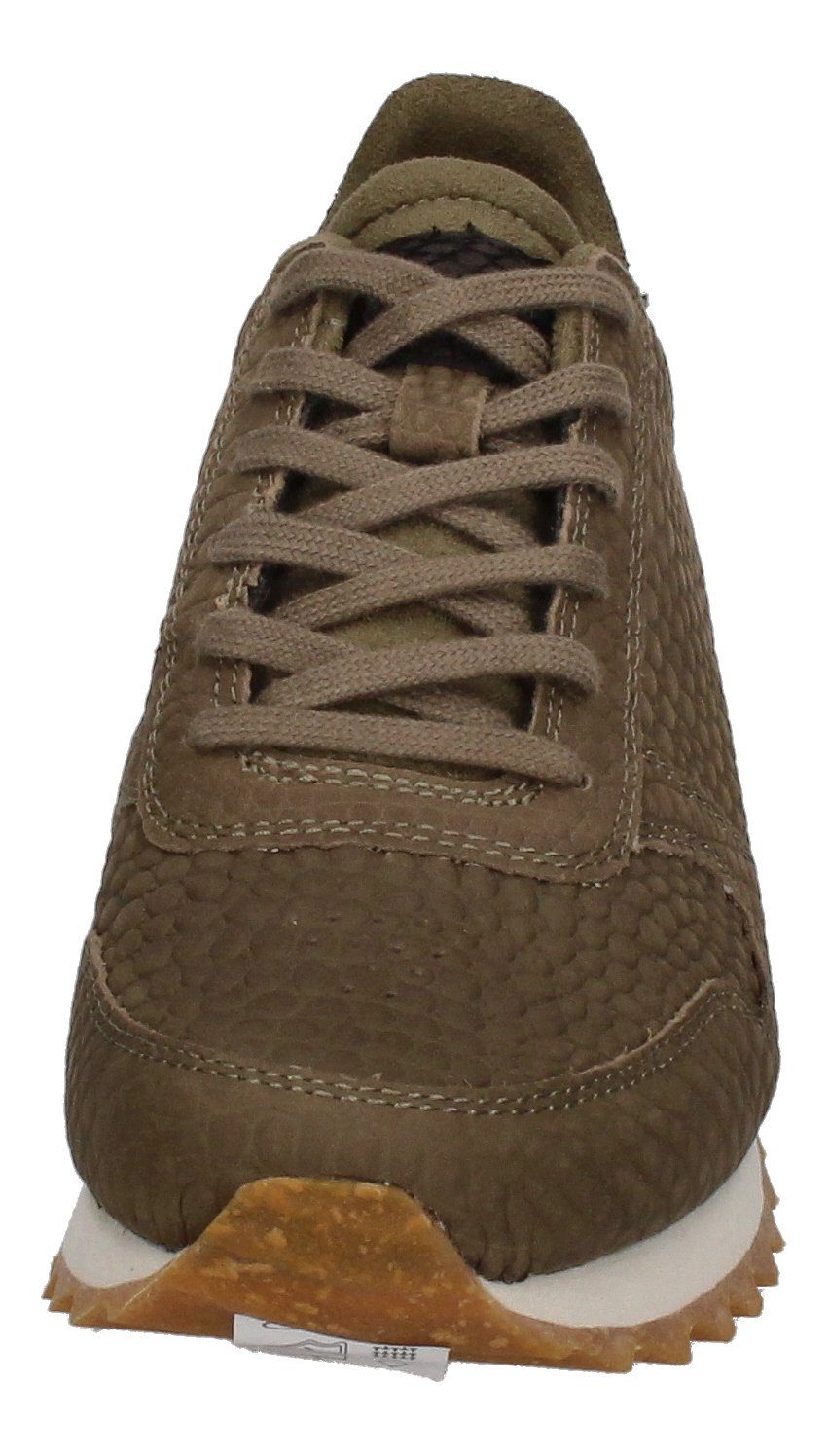 Schuhe Sneaker WODEN YDUN CROCO II WL049-295 Sneaker Dark Olive