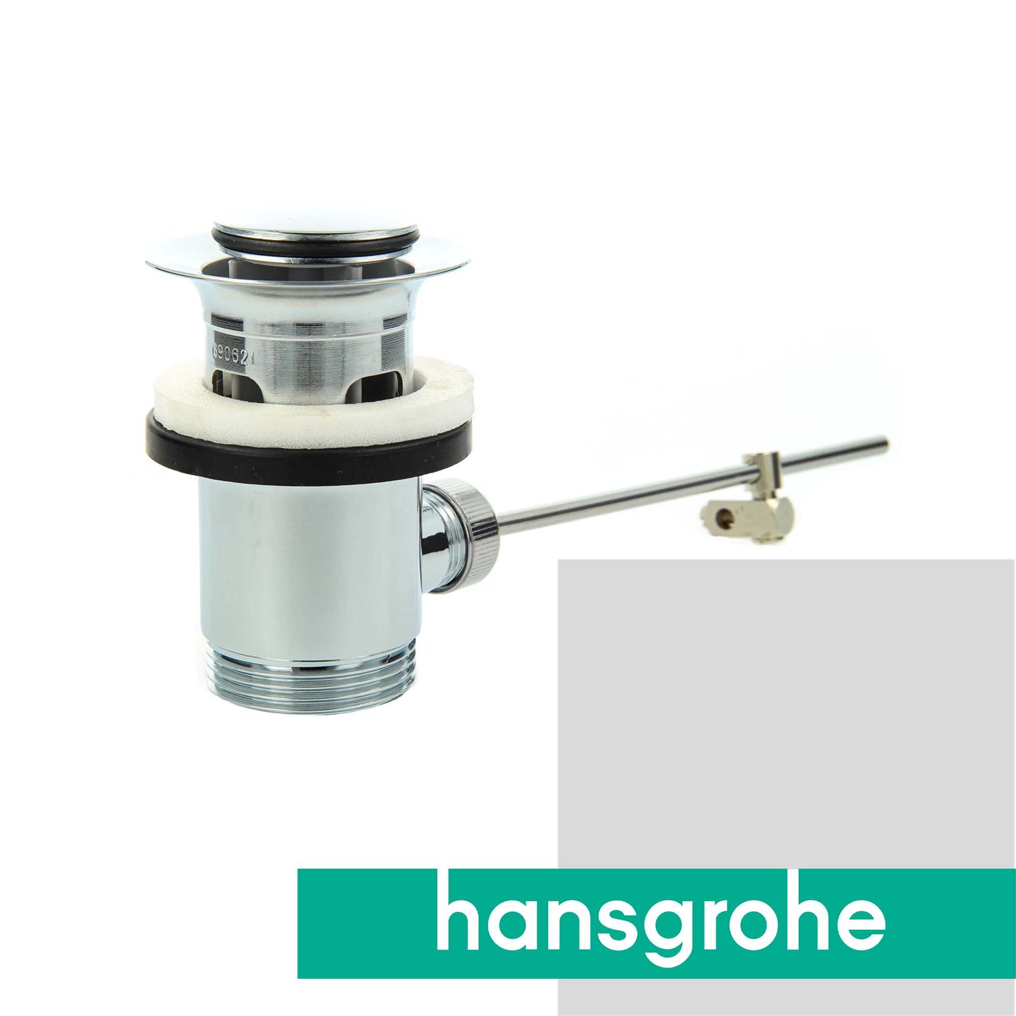 hansgrohe Ablaufgarnitur Ablaufventil für Waschtischmischer und Bidetmischer DN32 chrom