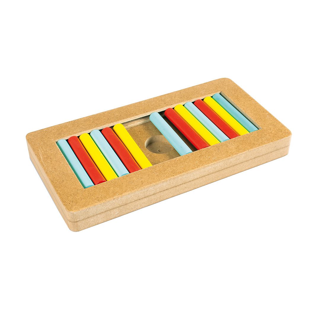 DUVO+ Tier-Intelligenzspielzeug Duvoplus Intelligenzspiel Slide n Snack Puzzle Rechteck