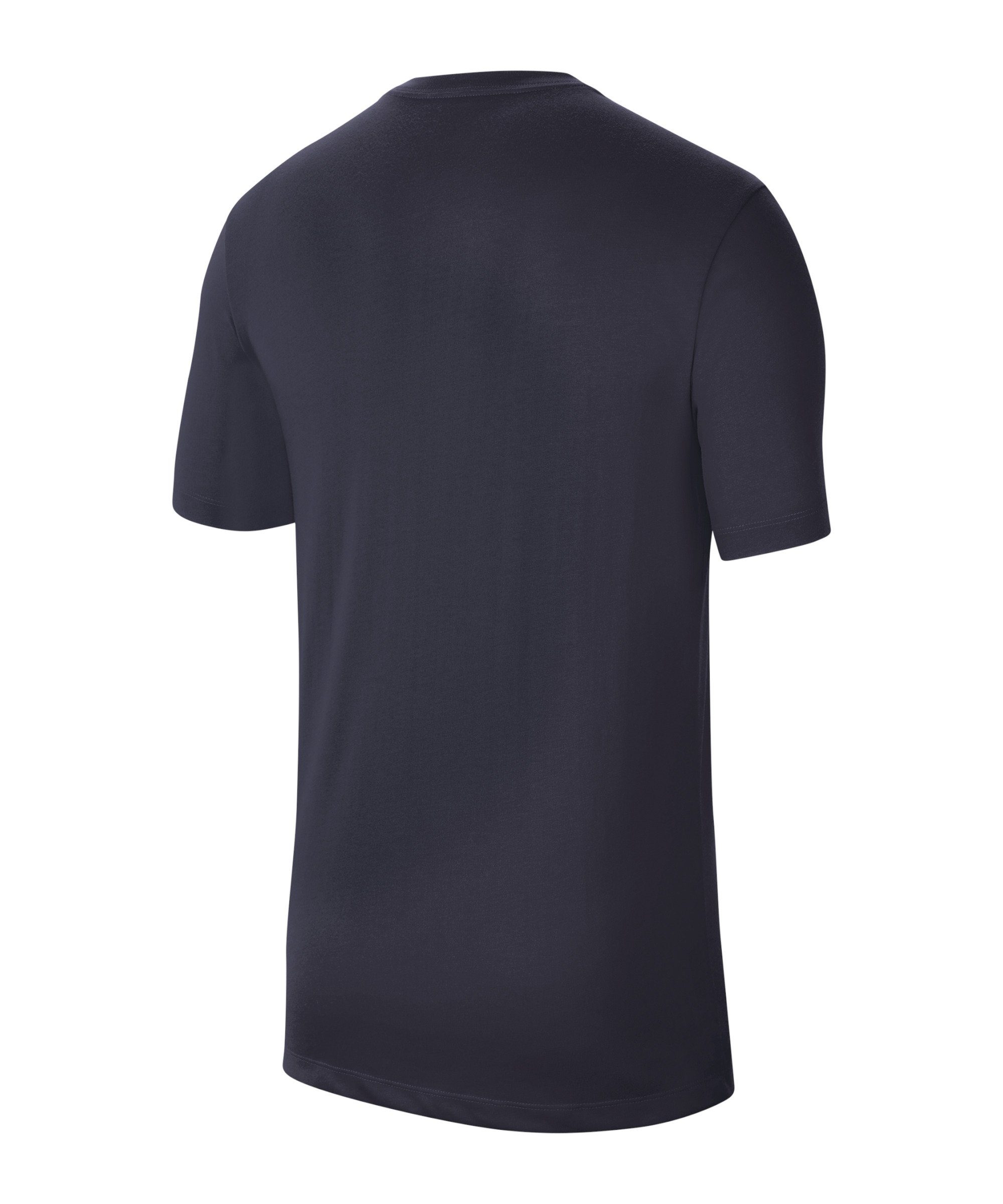 Nike 20 default T-Shirt blau Swoosh Park T-Shirt