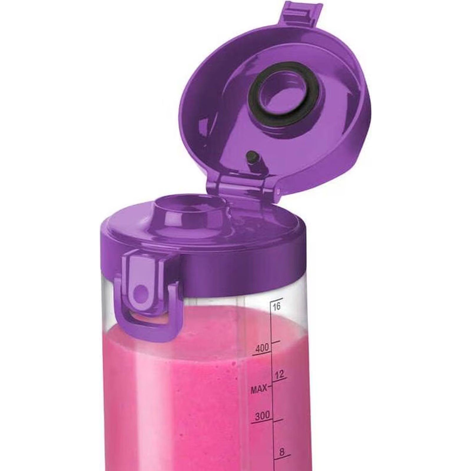 nutribullet Zerkleinerer NBP003PU Portable Samtlila, BPA-freier Becher