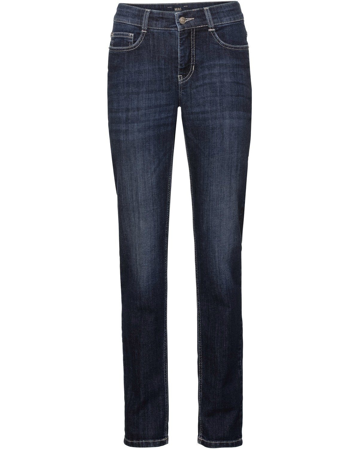 MAC 5-Pocket-Jeans Jeans Angela Pipe Dunkelblau/L30