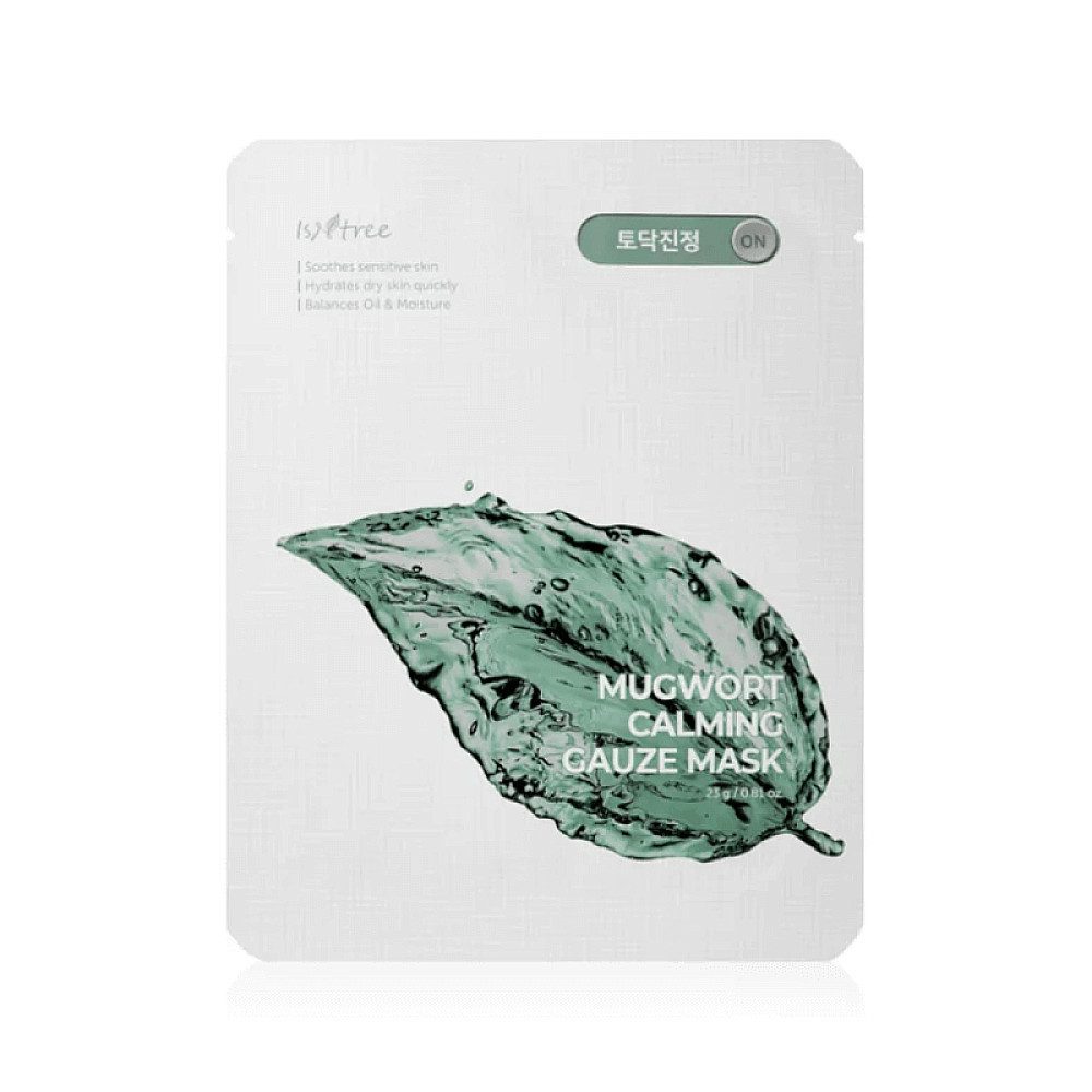 Tuchmaske Isntree Mugwort Calming Gauze Mask