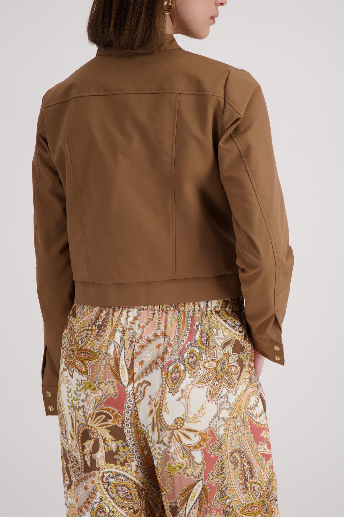 Monari Blouson Jacke Trench Regular fit mit Stehkragen