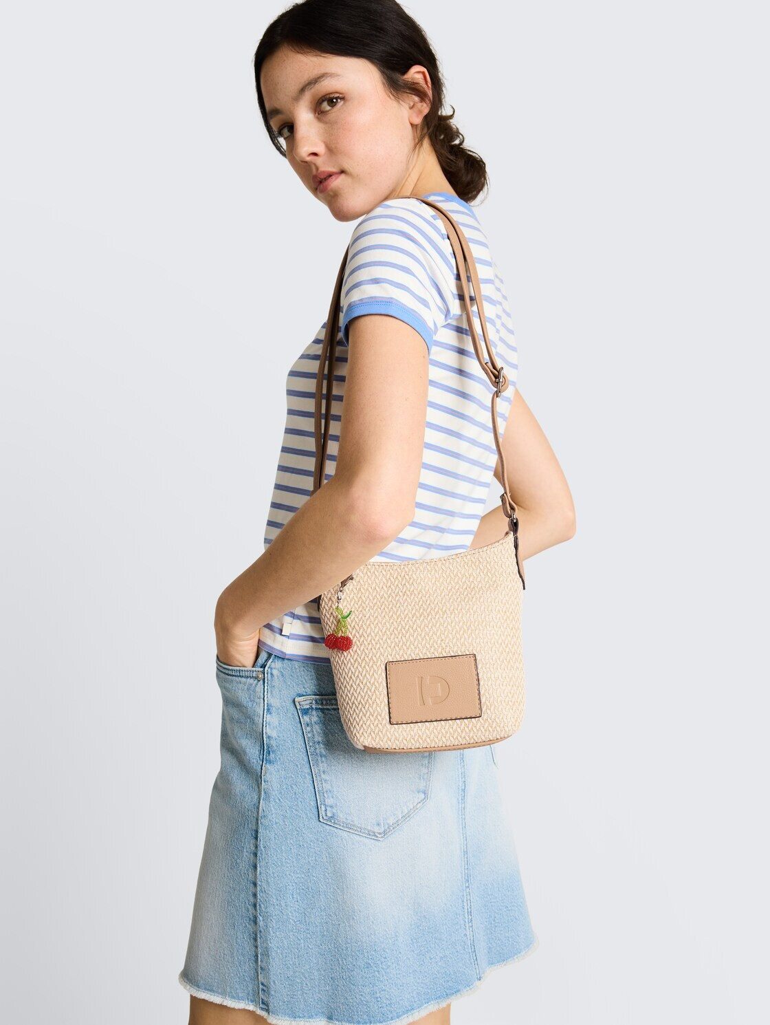 TOM TAILOR Denim Umhängetasche Bags, TTLUCIEN S Umhängetasche mit Struktur