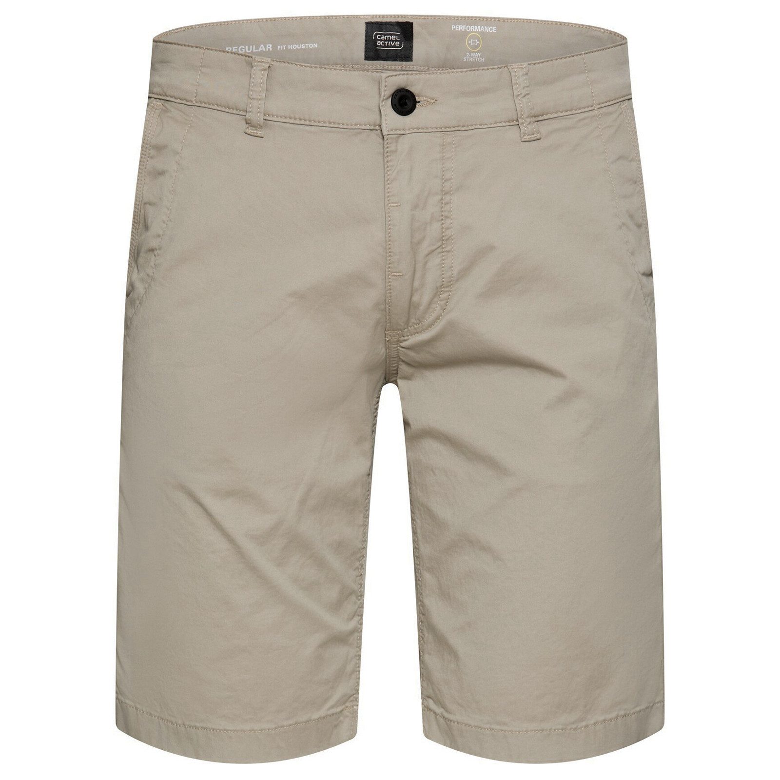 camel active Cargobermudas Camel Active Übergrößen Chino-Shorts beige leicht
