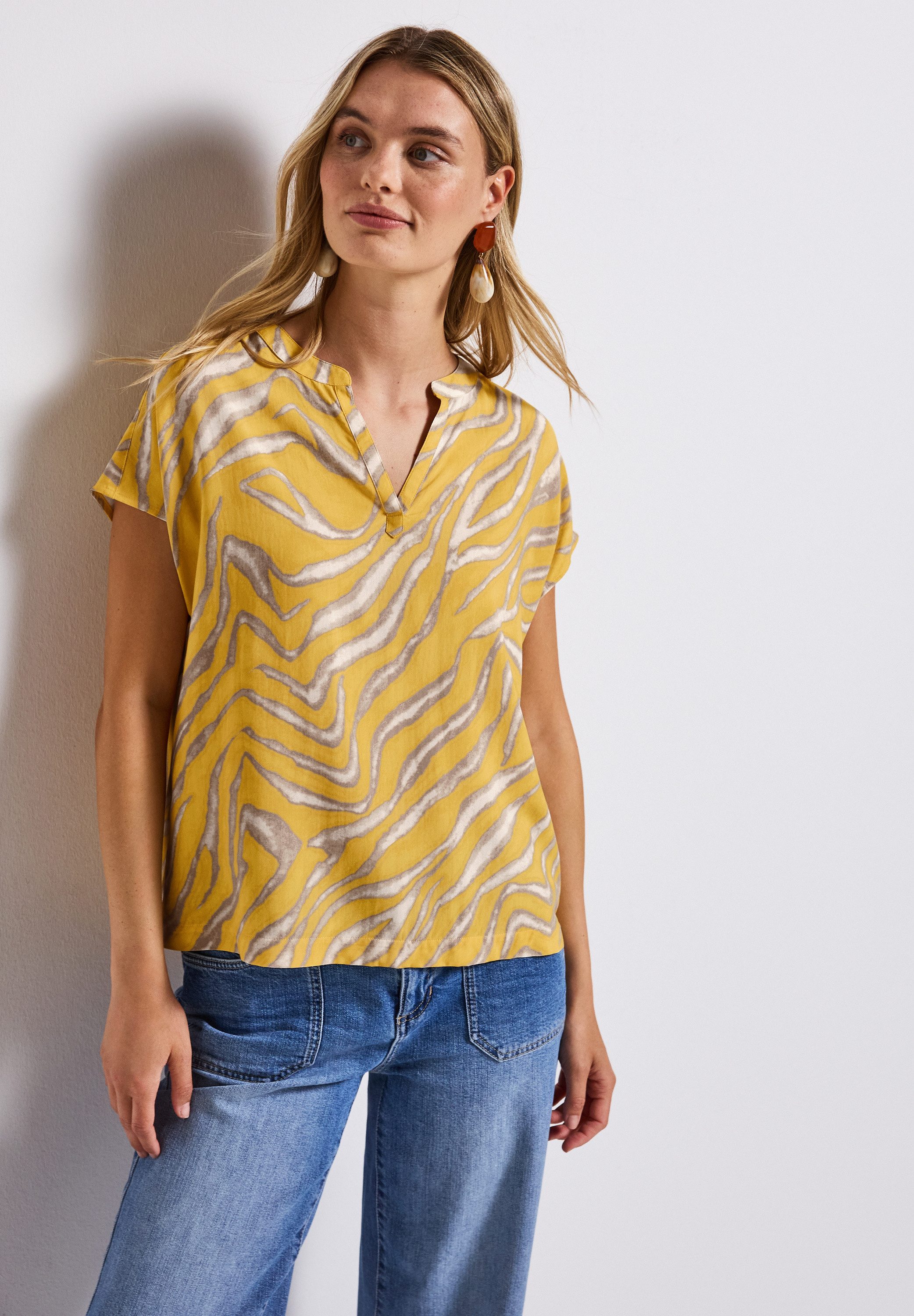 STREET ONE Shirtbluse aus softer Viskose