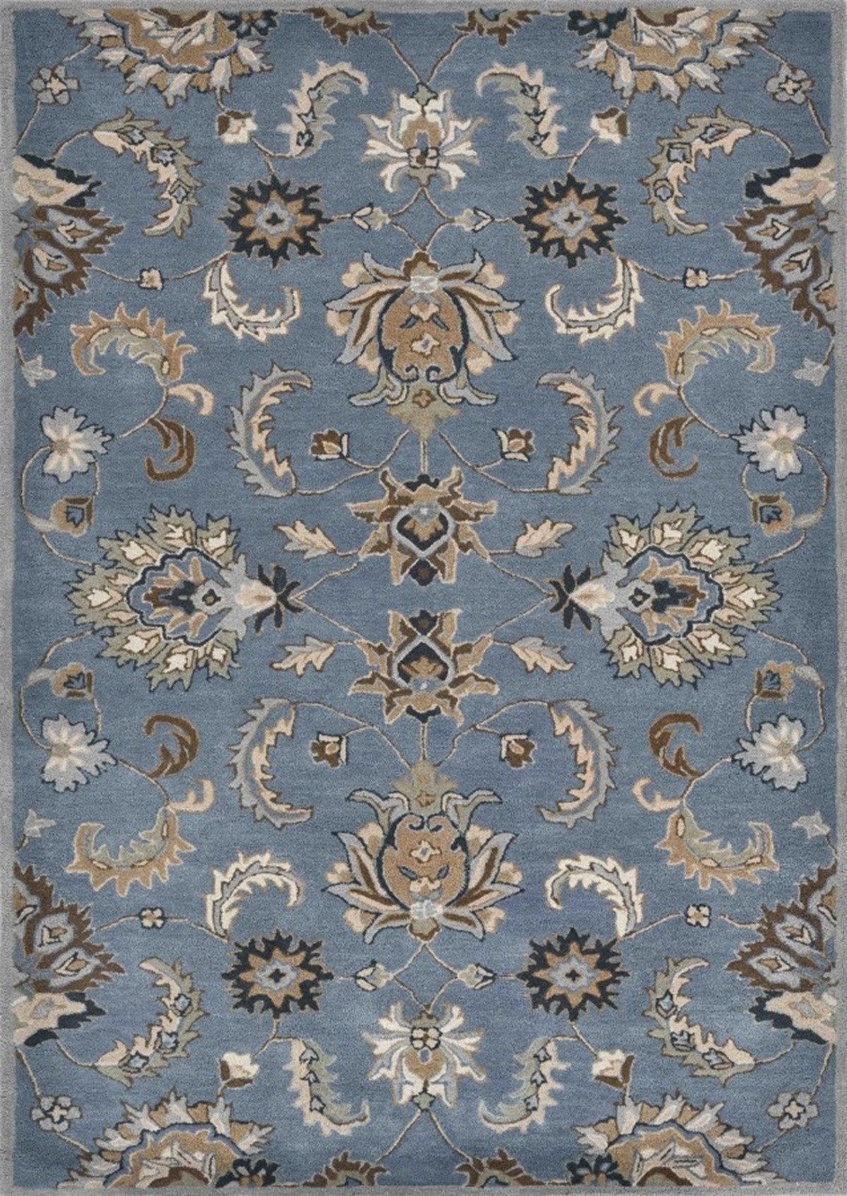 Ready Rugs Orientteppich Superluxus-Kollektion Meeresblau