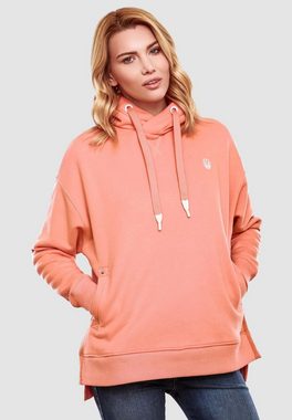 Navahoo Kapuzensweatshirt Silberengelchen Kuscheliger Damen Hoodie mit Oversize Look