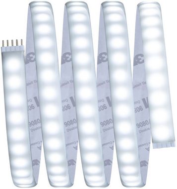 Paulmann LED-Streifen MaxLED1000 Basisset 1,5m IP44 Cover2700-6500K 17W 230/24V 40VA Silber, 1-flammig, Tunable White