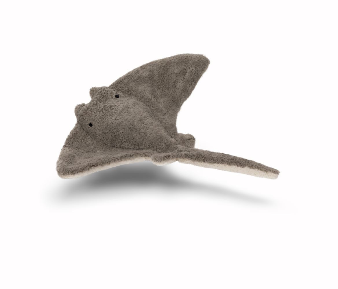 Senger Naturwelt Kuscheltier Mantarochen grau klein oder groß auch als Wärmekissen verw. NEU 25