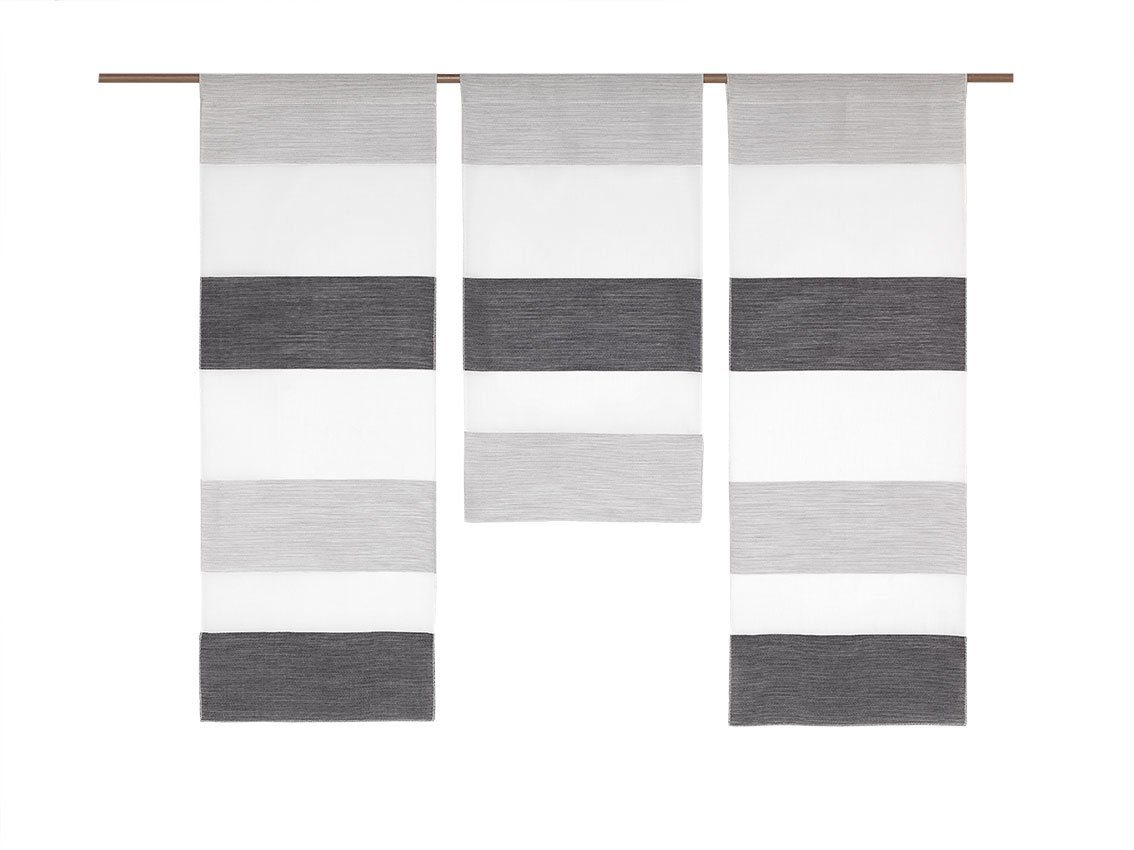 Clever-Kauf-24 Scheibengardine Mini Flächenvorhang Set 2280 günstig online kaufen