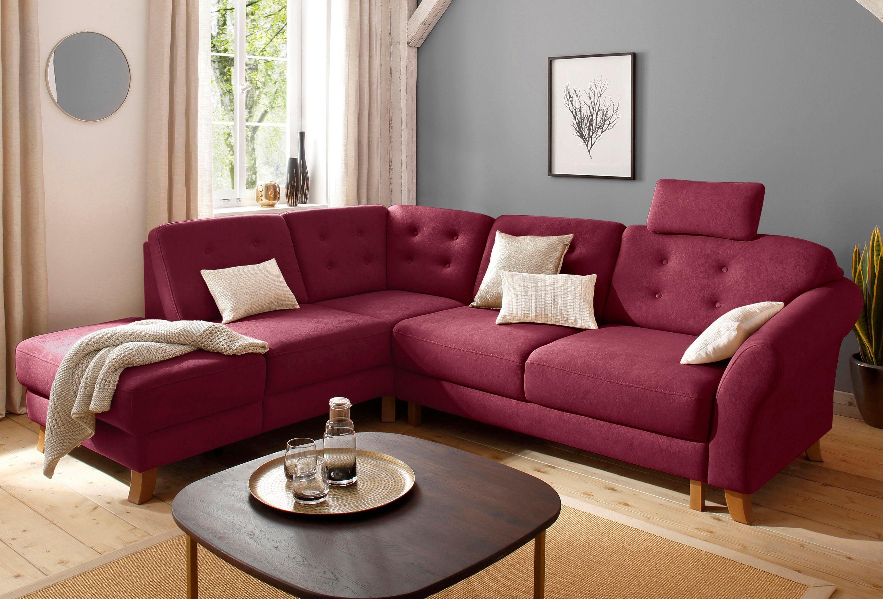Home affaire Ecksofa Trondheim L-Form, mit günstig online kaufen