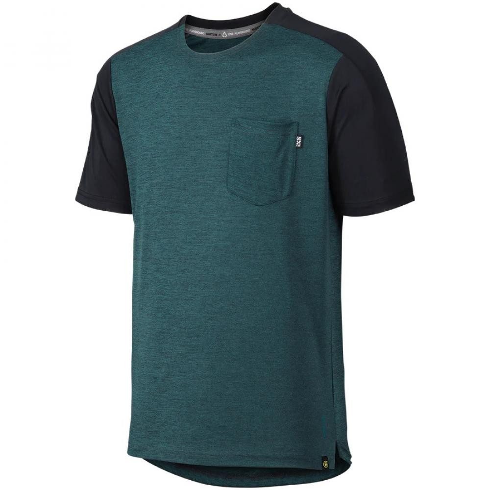IXS Fahrradhose IXS Sports Division iXS Flow X Short Sleeve Kids Jersey KM Everglade/B