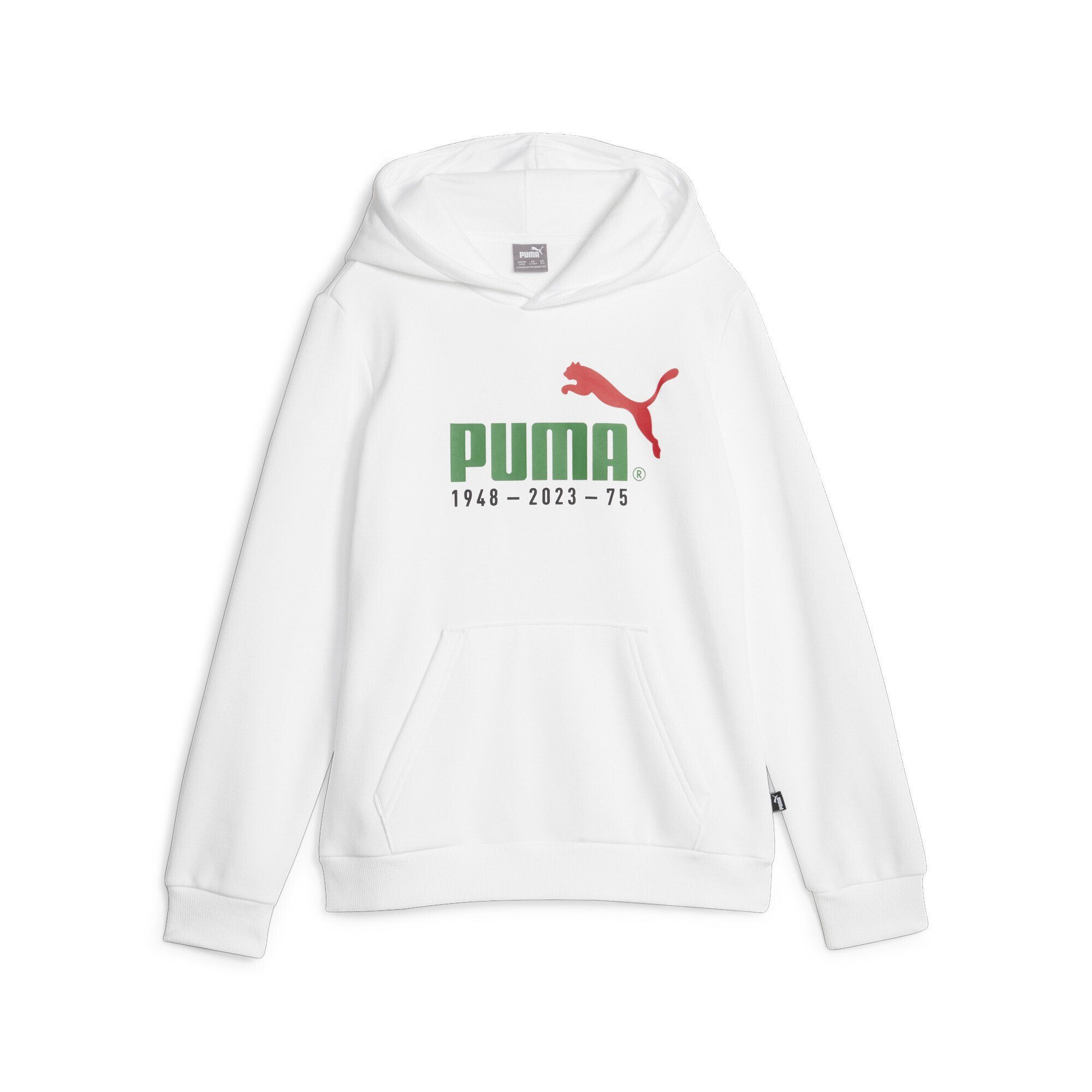 PUMA Sweatshirt No. 1 Logo White Celebration Hoodie Jugendliche