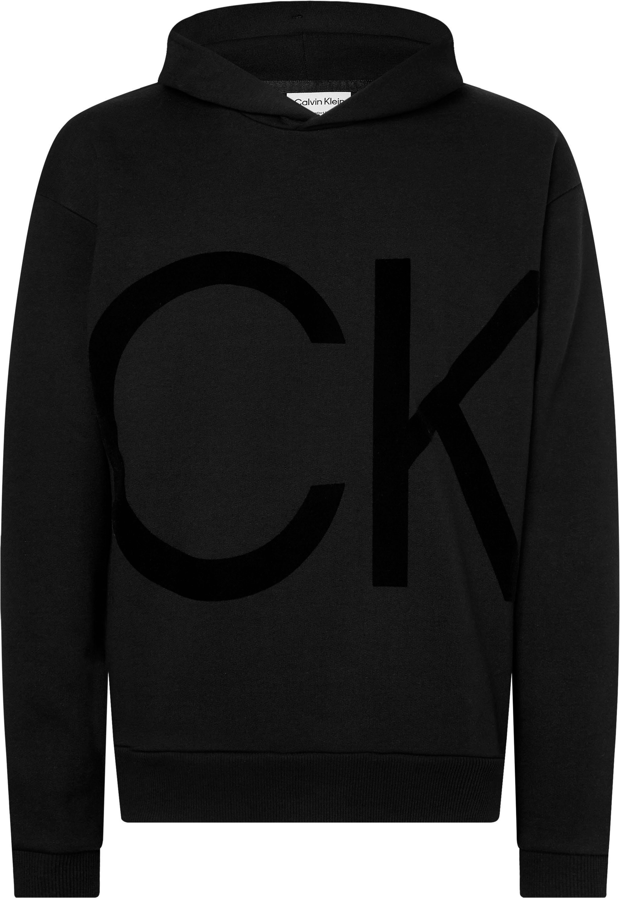 Calvin Klein Kapuzensweatshirt mit Logo-Print ck black