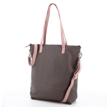 Prato Umhängetasche Prato LM K01 Asif Rindleder geprägt Shopper (1-tlg), Modern