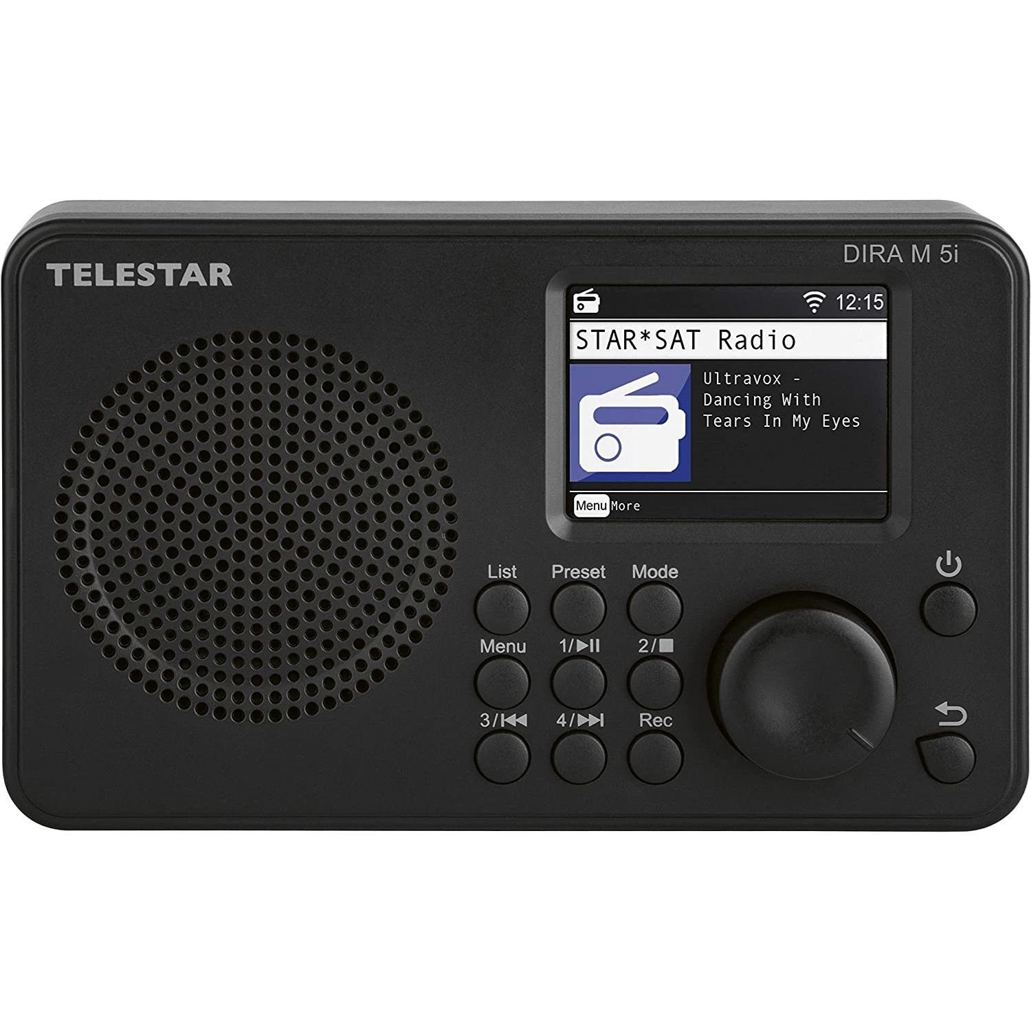 TELESTAR DIRA M 5i Internetradio Bluetooth USB Mediafunktionen Wecker Internet-Radio (Internetradio, 4 W, Fernbedienung via Soundmate App)