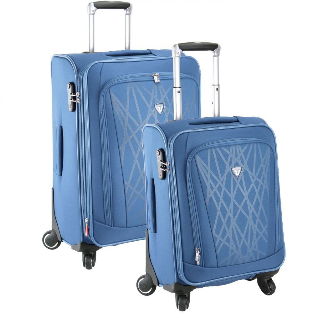 RONCATO Trolleyset »Roncato Light Soft«, 4 Rollen, (2-teilig, 2 tlg ...