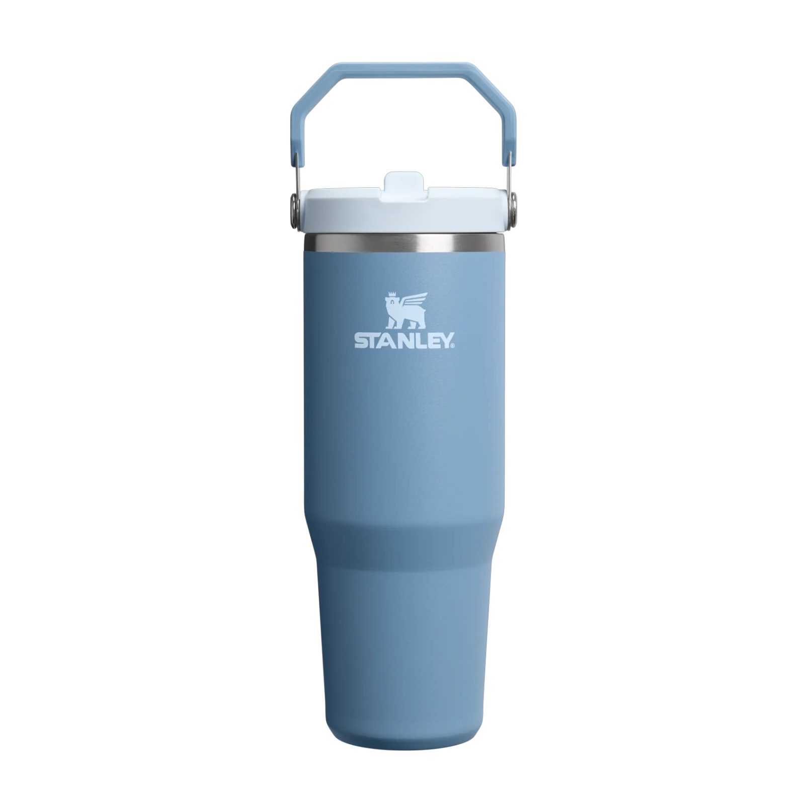 Stanley 1913 Trinkflasche IceFlow™ Flip-Trinkbecher mit Strohhalm, 0,89 l Indigo