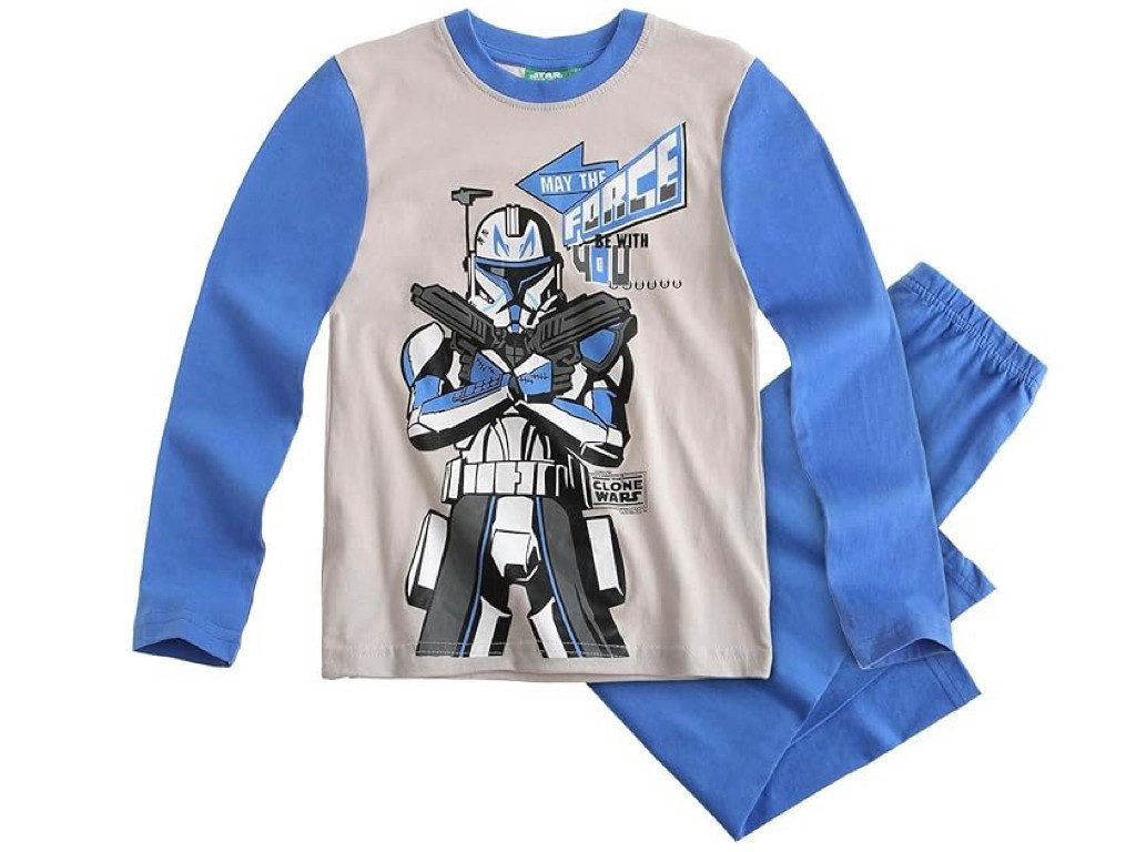 Schlafanzug Pyjama Clone Wars Storm Trooper Gr. 104