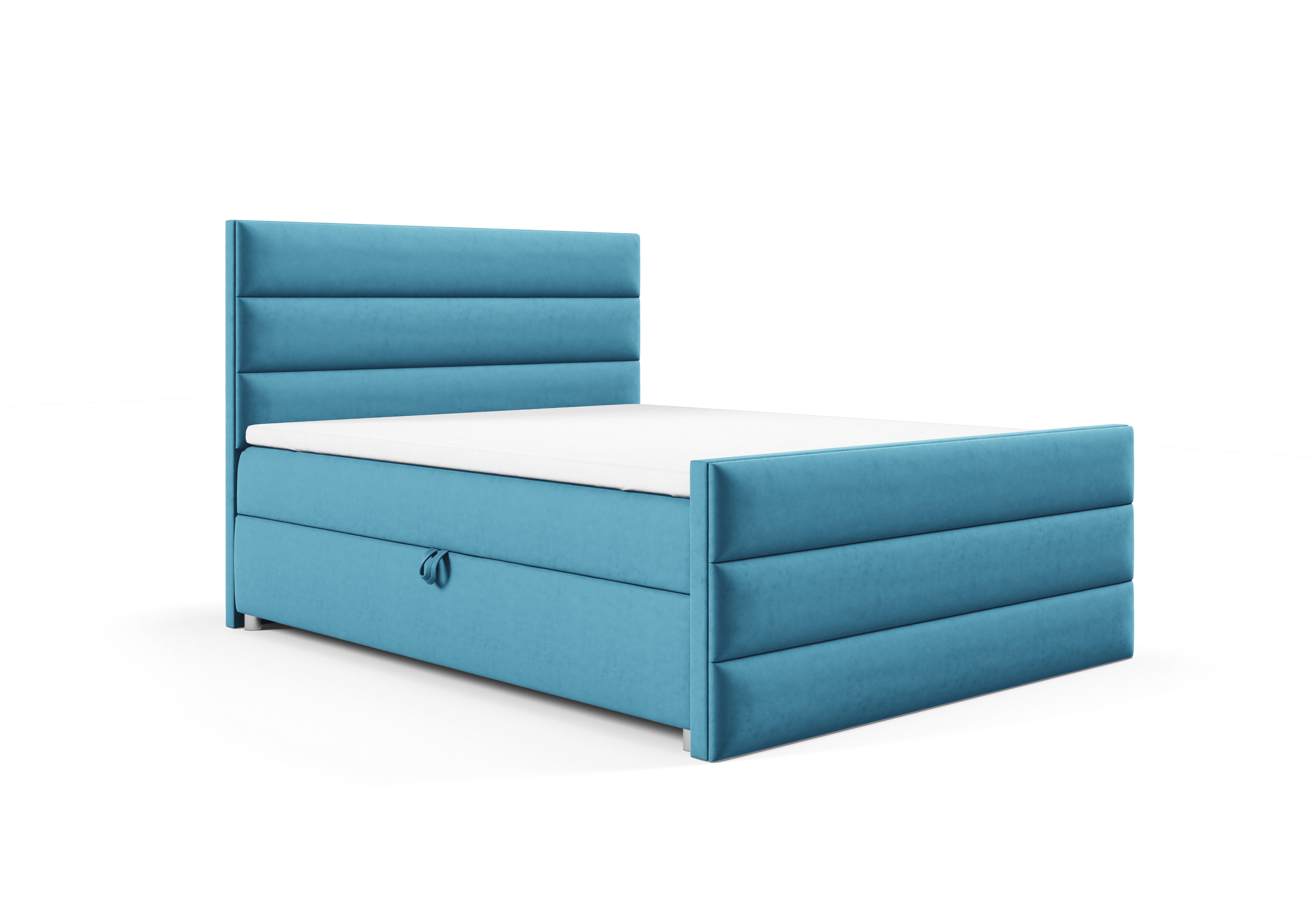 Best for Home Boxspringbett Trinity K-1 LUX – Modern Boxspringbett mit Stauraum & Komfort (140x200 160x200 180x200 200x200 cm), Verschiedene Liefermöglichkeiten, TOP Preis-Leistungs-Verhältnis