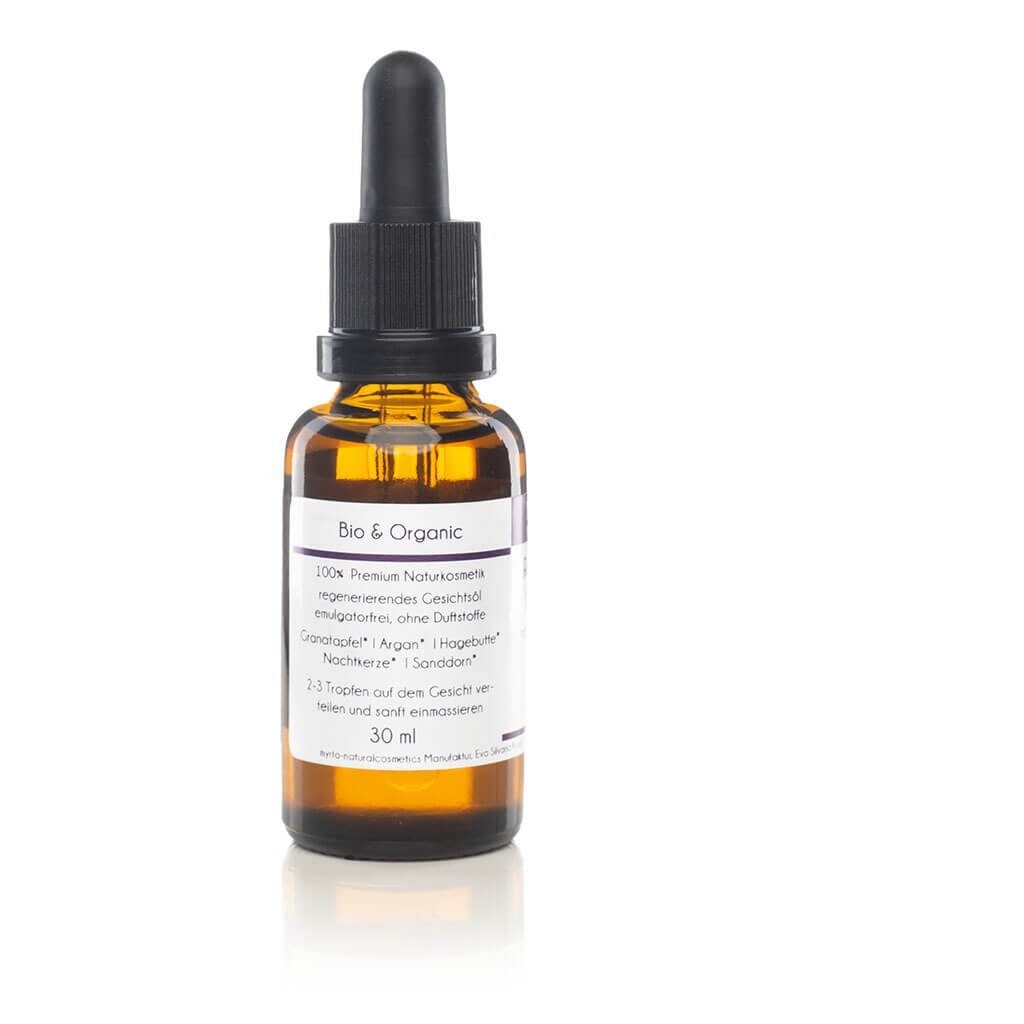 myrto Naturkosmetik Gesichtsöl Regenerate Face Oil T - Antioxidatives Gesichtsöl für trockene Haut, Bestbewertung bei Codecheck: 100% Grüner Ring EMPFEHLENSWERT