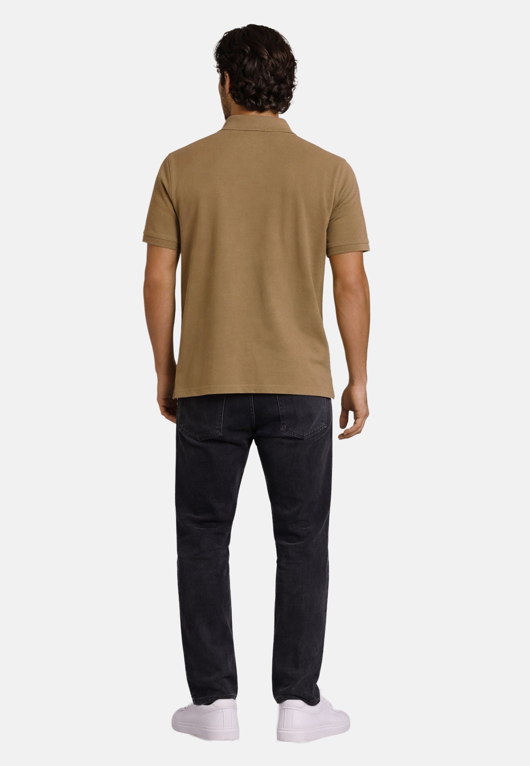 U.S. Polo Assn. Poloshirt USArrchie – Herren Classic Fit kurzarm mit Logo-Stickerei Mit Flachstrick-Kragen, Knopfleiste und elastischer Baumwollmischung